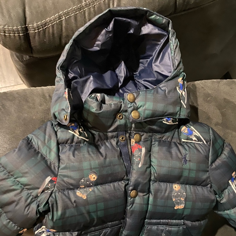 polo ralph lauren bear down coat